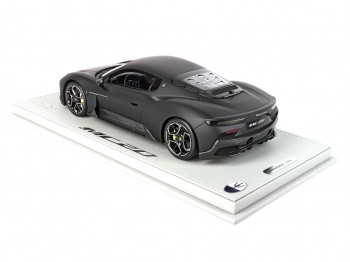 Maserati MC20 BBR Models 1/18 P18191MBST Audace Matt Black display case