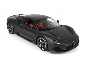 Maserati MC20 BBR Models 1/18 P18191MBST Audace Matt Black display case