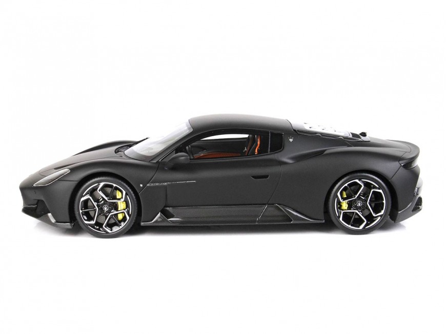 Maserati MC20 BBR Models 1/18 P18191MBST Audace Matt Black display case