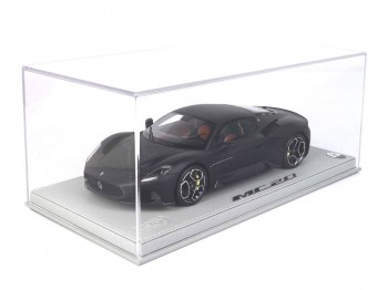 Maserati MC20 BBR Models 1/18 P18191MBST Audace Matt Black display case