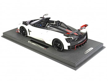 Pagani Huayra Roadster BC BBR Models 1/18 P18159E Bianco Perla Metallizzato con vetrina