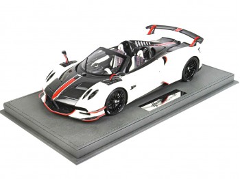 Pagani Huayra Roadster BC BBR Models 1/18 P18159E Bianco Perla Metallizzato con vetrina