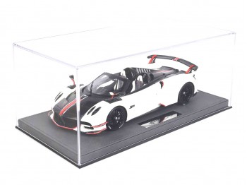 Pagani Huayra Roadster BC BBR Models 1/18 P18159E Bianco Perla Metallizzato con vetrina