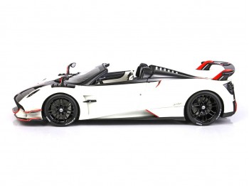 Pagani Huayra Roadster BC BBR Models 1/18 P18159E Bianco Perla Metallizzato con vetrina