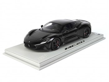 Maserati MC20 BBR Models 1/18 P18191DB David Backham Special Edition Metallic Enigma Black with display case