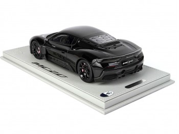 Maserati MC20 BBR Models 1/18 P18191DB David Backham Special Edition Metallic Enigma Black with display case
