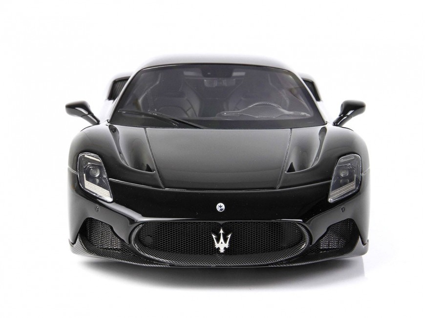 Maserati MC20 BBR Models 1/18 P18191DB David Backham Special Edition Metallic Enigma Black with display case
