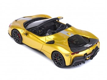 Ferrari SF90 Spider Pack Fiorano BBR Models 1/43 BBRC256A Jaune Montecarlo Métallisé