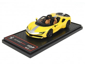Ferrari SF90 Spider Pack Fiorano BBR Models 1/43 BBRC256E1 Giallo Modena