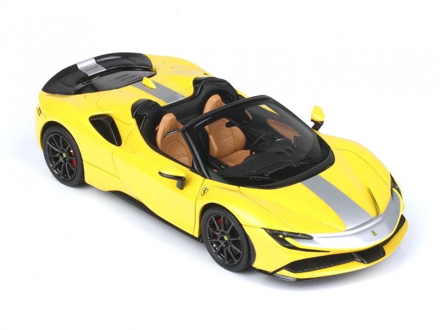 Ferrari SF90 Spider Pack Fiorano BBR Models 1/43 BBRC256E1 Giallo Modena