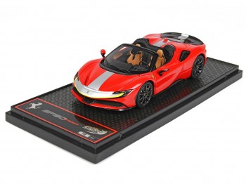 Ferrari SF90 Spider Pack Fiorano BBR Models 1/43 BBRC256C1 Corsa 322 Red