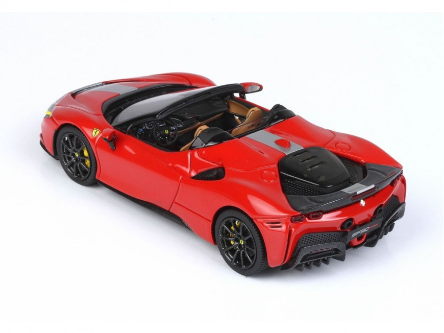 Ferrari SF90 Spider Pack Fiorano BBR Models 1/43 BBRC256C1 Corsa 322 Red