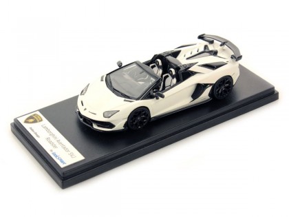 Lamborghini Aventador SVJ Roadster Looksmart 1/43 LS501B Phanes Blanc