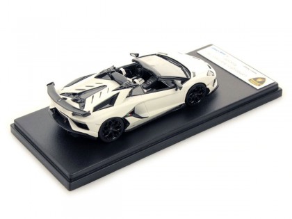 Lamborghini Aventador SVJ Roadster Looksmart 1/43 LS501B Phanes Blanc 2
