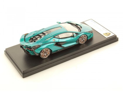 Lamborghini Sian Looksmart Models 1/43 LS507B Uranus Blue 2