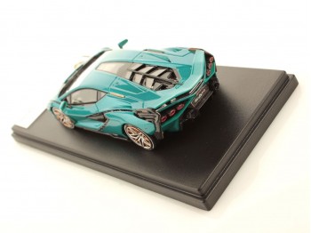 Lamborghini Sian Looksmart Models 1/43 LS507B Blu Uranus