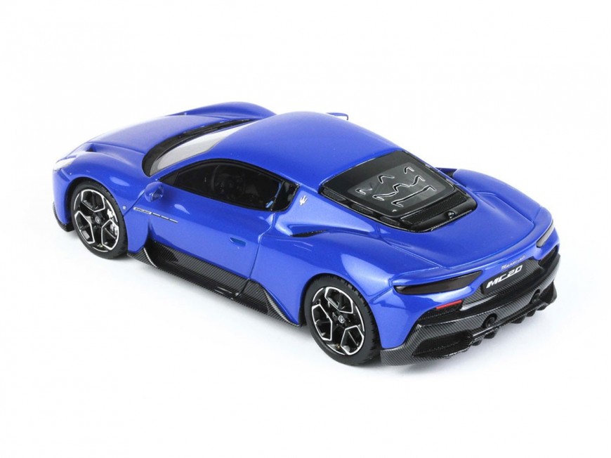 Maserati MC20 BBR Models 1/43 BBRC251E1 Metallic Infinito Blue