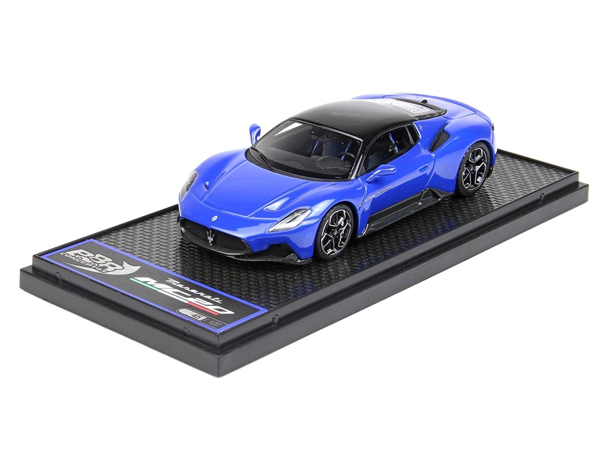 Maserati MC20 (Blu Infinito) 1/18 BBR