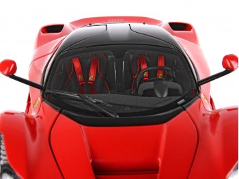 Ferrari LaFerrari BBR Models 1/18 BBR182221-7DIE Rosso Corsa 322 con vetrina