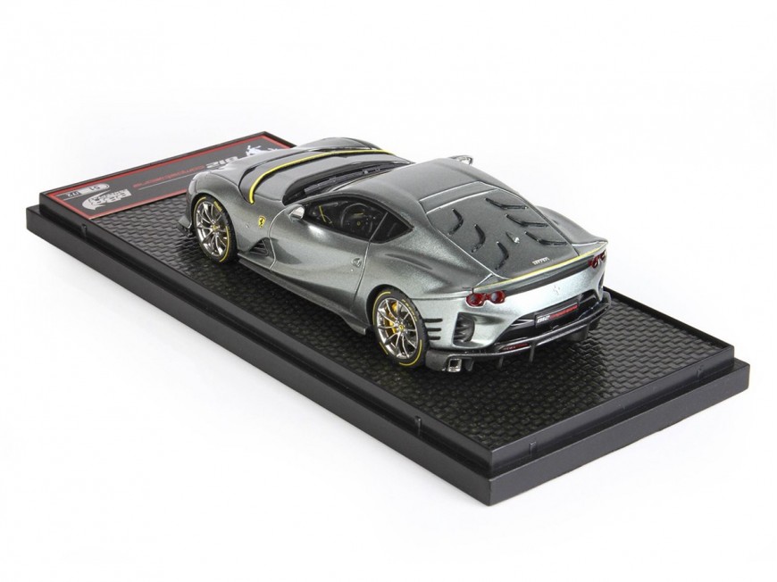 Ferrari 812 Competizione BBR Models 1/43 BBRC259A2 Gris Coburn Métallisé