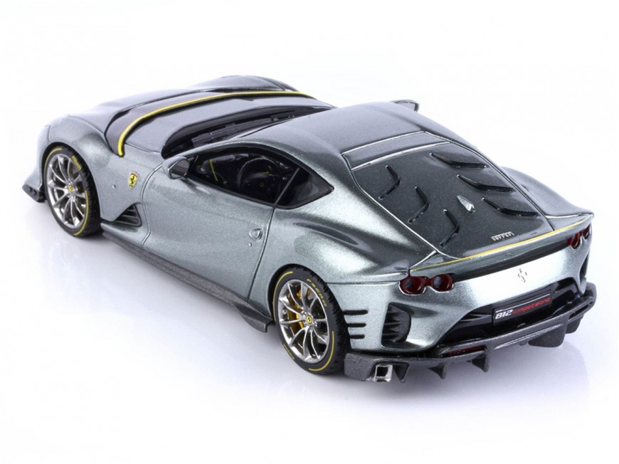 Ferrari 812 Competizione BBR Models 1/43 BBRC259A2 Gris Coburn Métallisé