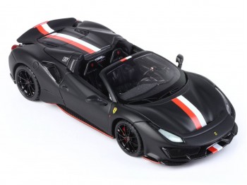 Ferrari 488 Pista Spider Charles Leclerc BBR Models 1/43 BBRC270 Nero Opaco