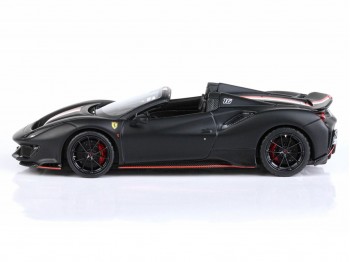 Ferrari 488 Pista Spider Charles Leclerc BBR Models 1/43 BBRC270 Nero Opaco
