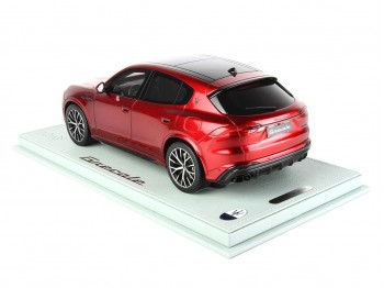 Maserati Grecale Trofeo BBR Models 1/18 P18220B Granturismo Red with display case