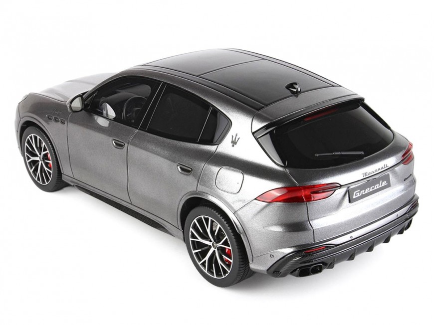Maserati Grecale Trofeo BBR Models 1/18 P18220C Grigio Lava  con vetrina
