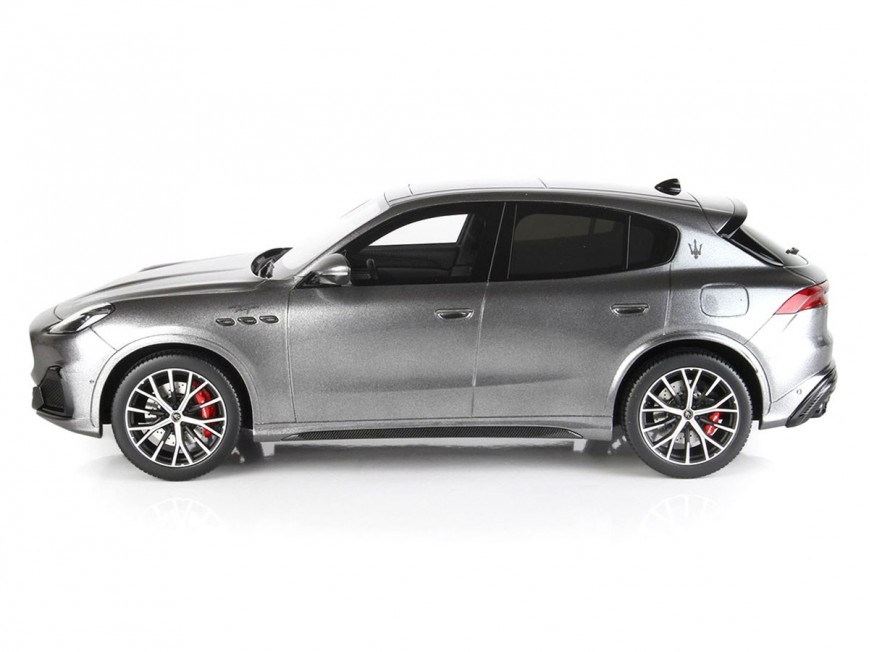 Maserati Grecale Trofeo BBR Models 1/18 P18220C Lava Grey with display case