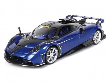 Pagani Imola BBR Models 1/18 P18192A Blue Carbon Fiber with display case