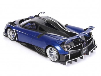 Pagani Imola BBR Models 1/18 P18192A Blue Carbon Fiber with display case