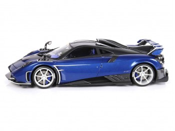 Pagani Imola BBR Models 1/18 P18192A Blue Carbon Fiber with display case