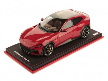 Ferrari Purosangue MR Collection 1/18 FE038E 322 Corsa Red with display case