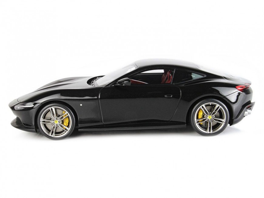 Ferrari Roma BBR Models 1/18 P18185MB Daytona Black with display case