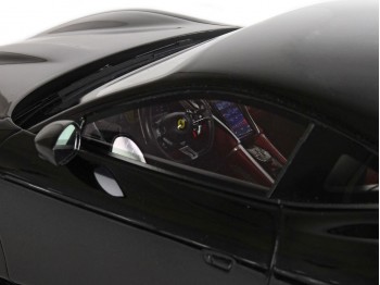 Ferrari Roma BBR Models 1/18 P18185MB Daytona Black with display case