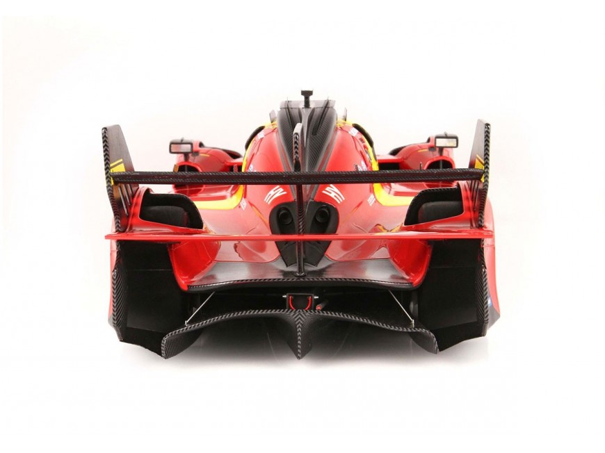 Ferrari 499P Winner Le Mans 2023 Car n.51 BBR Models 1/18 P18239 con vetrina