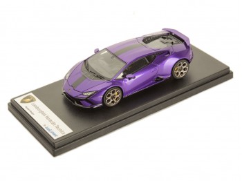 Lamborghini Huracàn Tecnica Looksmart 1/43 LS536F Viola Pasifae with black livery
