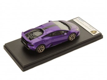 Lamborghini Huracàn Tecnica Looksmart 1/43 LS536F Viola Pasifae with black livery