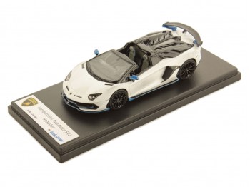 Lamborghini Aventador SVJ Roadster Xago Edition Looksmart 1/43 LS501XA Asopus Blanc