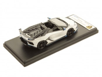 Lamborghini Aventador SVJ Roadster Xago Edition Looksmart 1/43 LS501XA Asopus Blanc