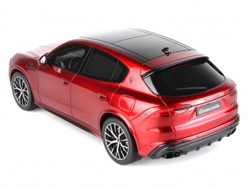Maserati Grecale Trofeo BBR Models 1/18 P18220B Rosso Granturismo Metallizzato con vetrina