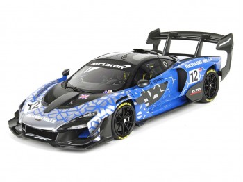 McLaren Senna GTR BBR Models 1/18 P18182A con vetrina