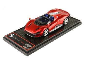 Ferrari Daytona SP3 Icona Spider BBR Models 1/43 BBRC267A Rosso Metallizzato