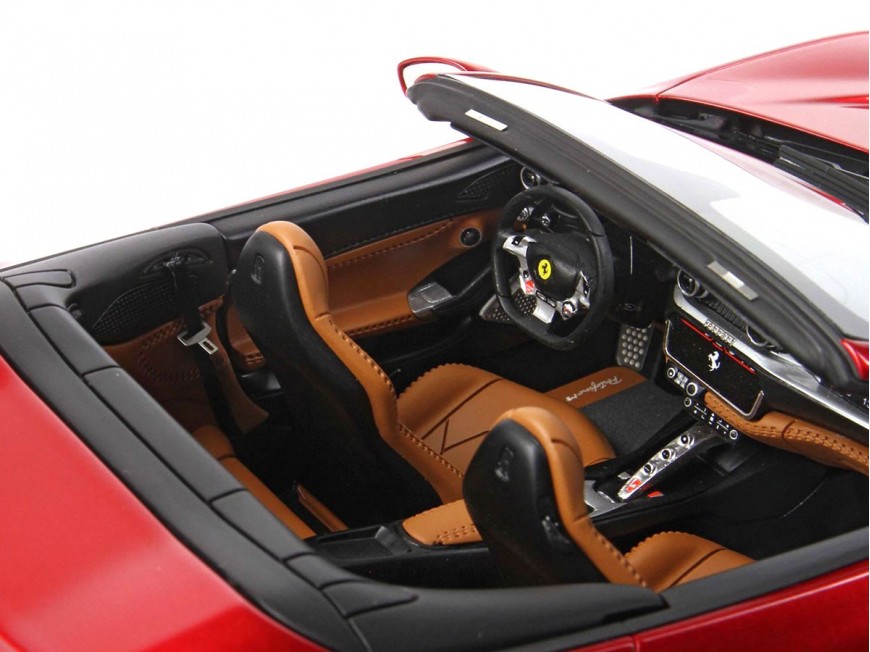 Ferrari Portofino M Spider BBR Models 1/18 P18193D Rosso Portofino Metallizzato con vetrina