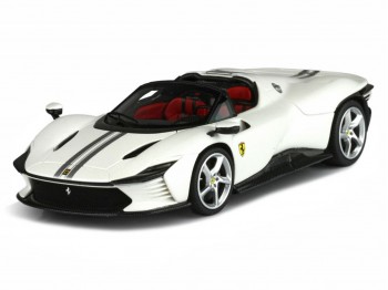 Ferrari Daytona SP3 Icona Spider BBR Models 1/43 BBRC267B Metallic Matt Italia White