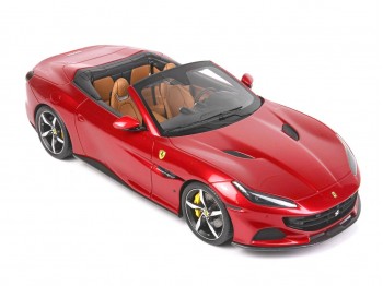 Ferrari Portofino M Spider BBR Models 1/18 P18193D Rosso Portofino Metallizzato con vetrina