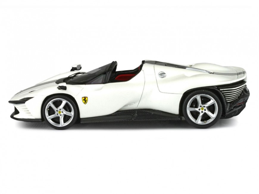 Ferrari Daytona SP3 Icona Spider BBR Models 1/43 BBRC267B Bianco Italia Opaco Metallizzato