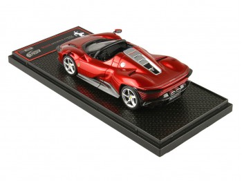 Ferrari Daytona SP3 Icona Spider BBR Models 1/43 BBRC267A Rosso Metallizzato