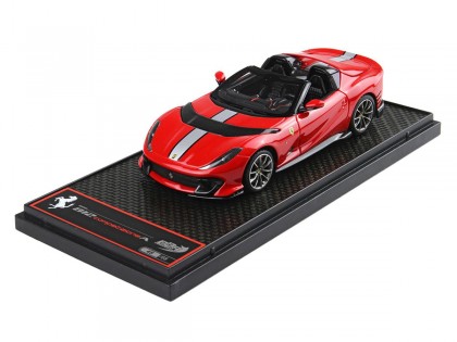 Ferrari 812 Competizione A BBR Models 1/43 BBRC263C2 Rouge de Course 322
